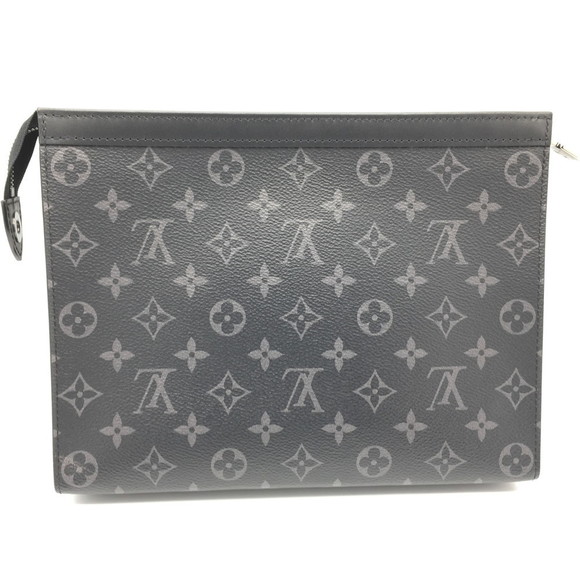 Louis Vuitton Mm Gray Pochette Canvas Voyage - Picture 1 of 15